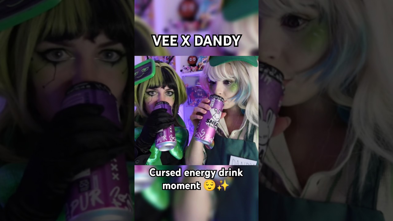 VEE AND DANDY COSPLAY 🤣 #cosplay #dandysworld #roblox #robloxfunny