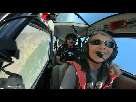 A Top Gun flight from Patty Wagstaff - Maverick learns some aerobatics