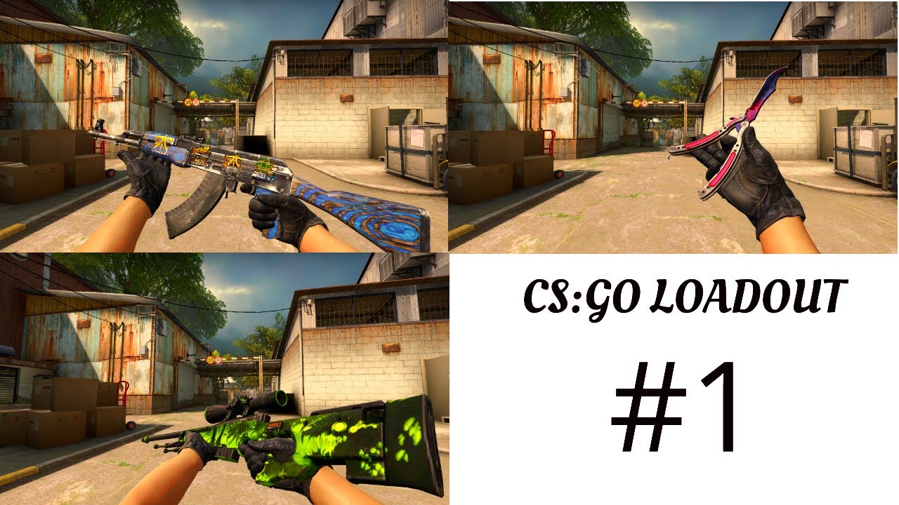 cs:go skin loadout #1 - YouTube