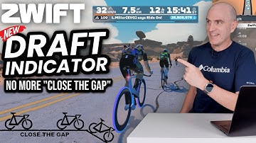 New Zwift DRAFT Indicator – How It Works & When It Doesn’t 🚴🏼‍♂️💨