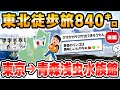 【徒歩ニキ2020】【実況】東京駅から青森浅虫水族館まで歩く［後編］岩手県　青森県