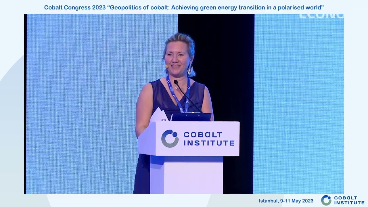 Welcome address - Caroline Braibant, Interim Director General, Cobalt Institute