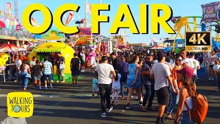 Orange County Fair 2021 OPENING WEEKEND | 4K Walking Tour