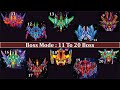 Galaxy Attack Alien Shooter | Boss Mode Level 11 To 20 | All Bosses | Zambario Gamers