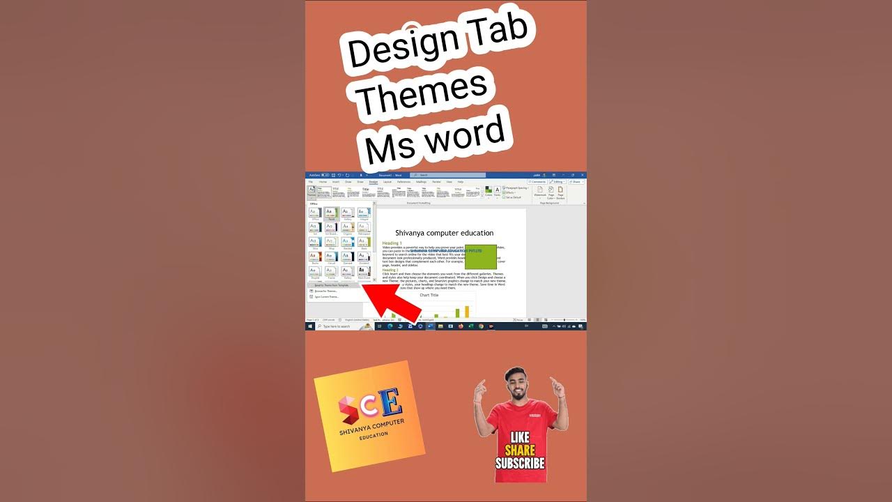 Themes In MS Word Unlocking Creativity With Shivanya Computer shorts themes-in-ms-word-unlocking-creativity-with-shivanya-computer-shorts