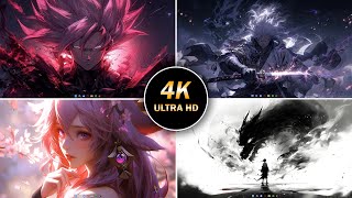 TOP 10 Best ANIME Live Wallpapers (Lively Wallpaper) - Free download #rainmeter #animewallpapers screenshot 1