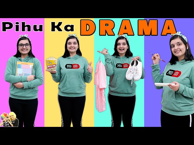 PIHU KA DRAMA | Funny Types of Girls | Aayu and Pihu Show class=