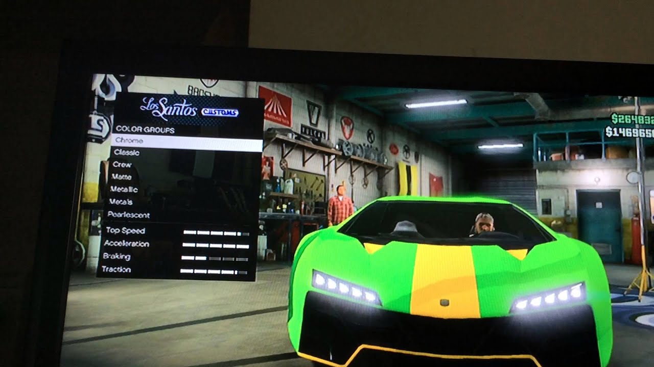 Sick new paint job gta 5 YouTube