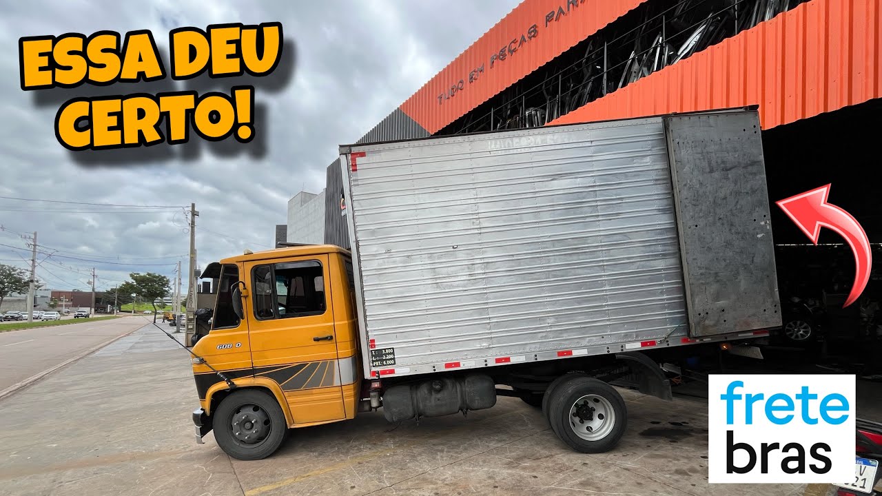 CARREGUEI MAIS UMA CARGA PELO FRETEBRAS NO 608 