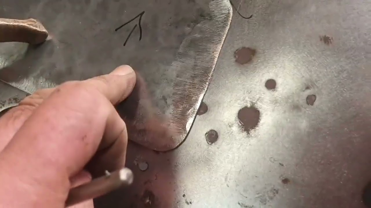 TIG , trial and error  Front  wing 1939 Minx