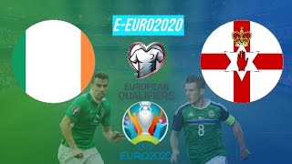 ÍRORSZÁG-ÉSZAK-ÍROSZÁG EB-PÓTSELEJTEZŐ TELJES MECCS FIFA 20 E-EURO2020