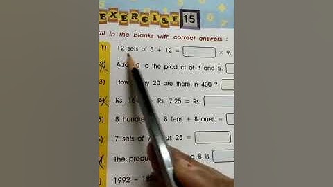 Class II M Math class 2022 ( p-19) part 1