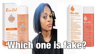 How to spot the fake bio oil//Difference between real and fake bio oil