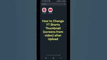 YouTube Shorts: Change Thumbnail After Posting! #Shorts #Thumbnail