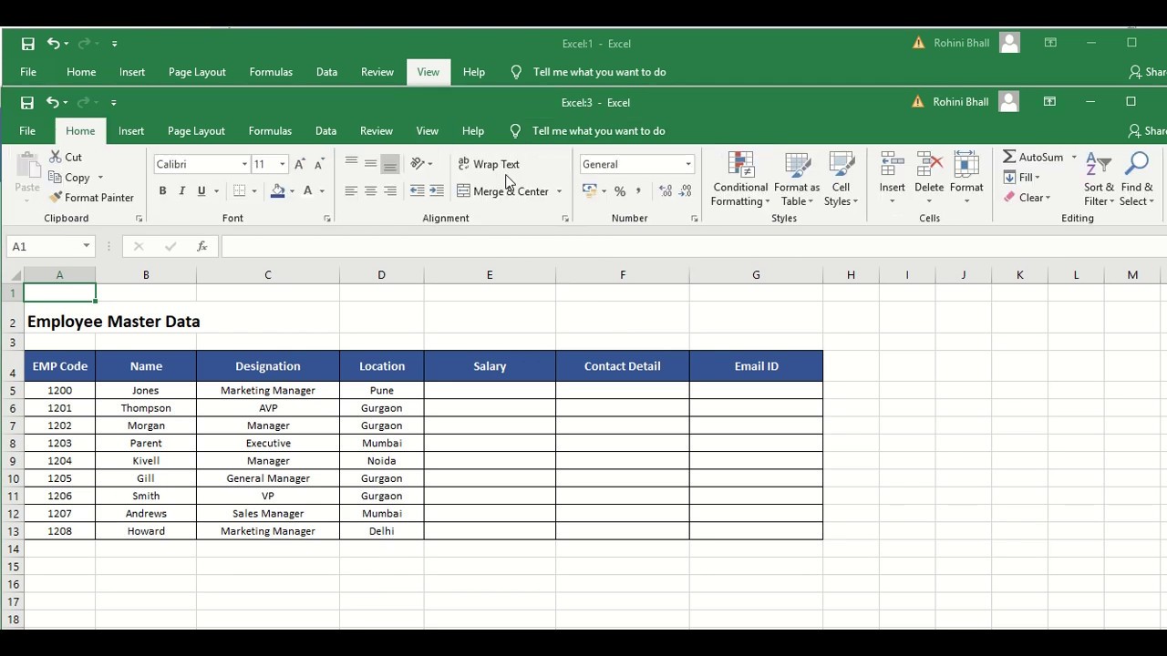 Vlookup Using Multiple Spreadsheets