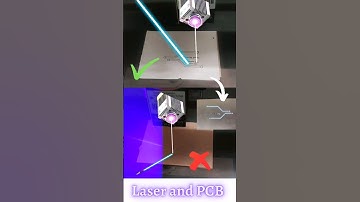 PCB and Laser experiment| can we make pcb with laser ? #shorts #laser #pcb