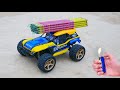 Experiment: Monster Truck and Fireworks