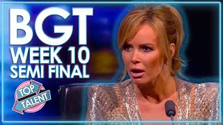 Britain's Got Talent 2020 SEMI FINALS! | WEEK 10 | Top Talent