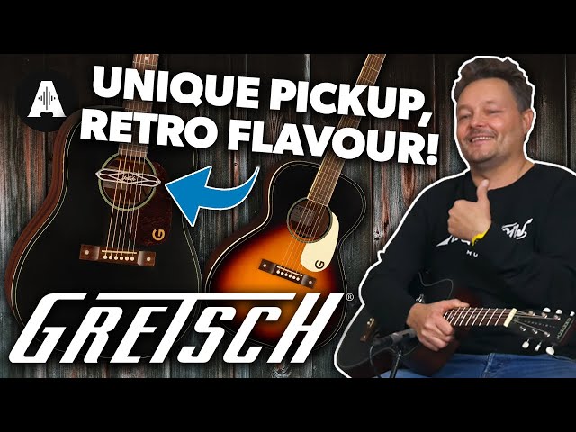 Электроакустическая гитара GRETSCH DELTOLUXE PARLOR BLACK