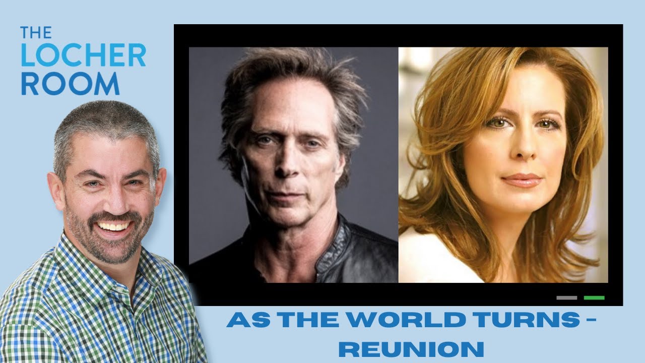The Locher Room Brings “ATWT” Alums William Fichtner and Martha Byrne  Together Again! - The Buzz - BuzzWorthy Radio, image size:1280x720
