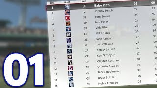 Can I Draft A World Series Team? MLB The Show 18 | Franchise Mode Gameplay Part 1