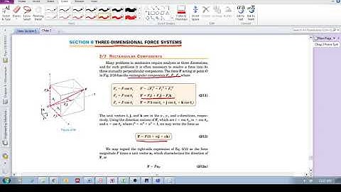 Chap 2.7 -  Rectangular components (three dimensional) (a)