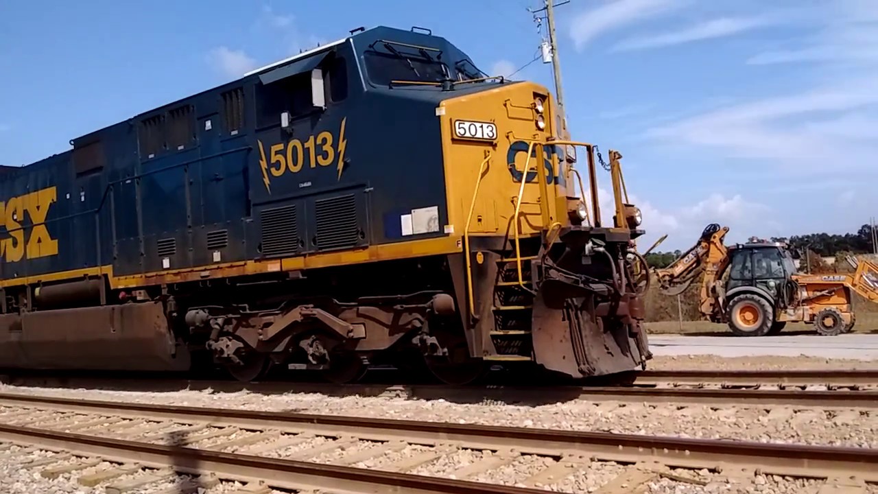 Busy Day At CSX Pensacola, Florida Rail Yard 10 27 2016 YouTube