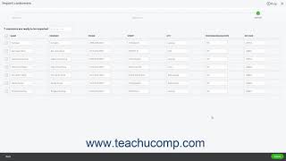QuickBooks Online Tutorial Importing Company Data Intuit Training