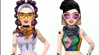 Fashion show game hip hop star makeup and dressup | #fashionshow screenshot 4