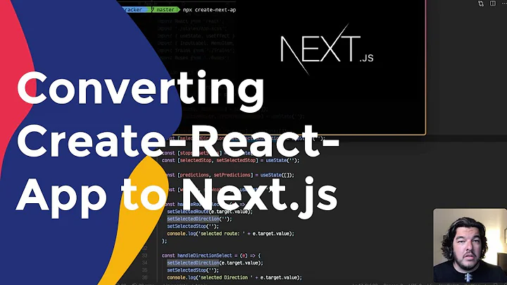 Converting Create-React-App to Next.js from Vercel