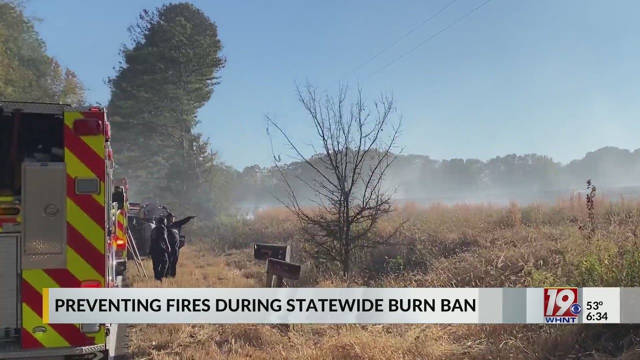 Officials Discuss Fire Danger After Statewide ‘No Burn’ Order Goes into