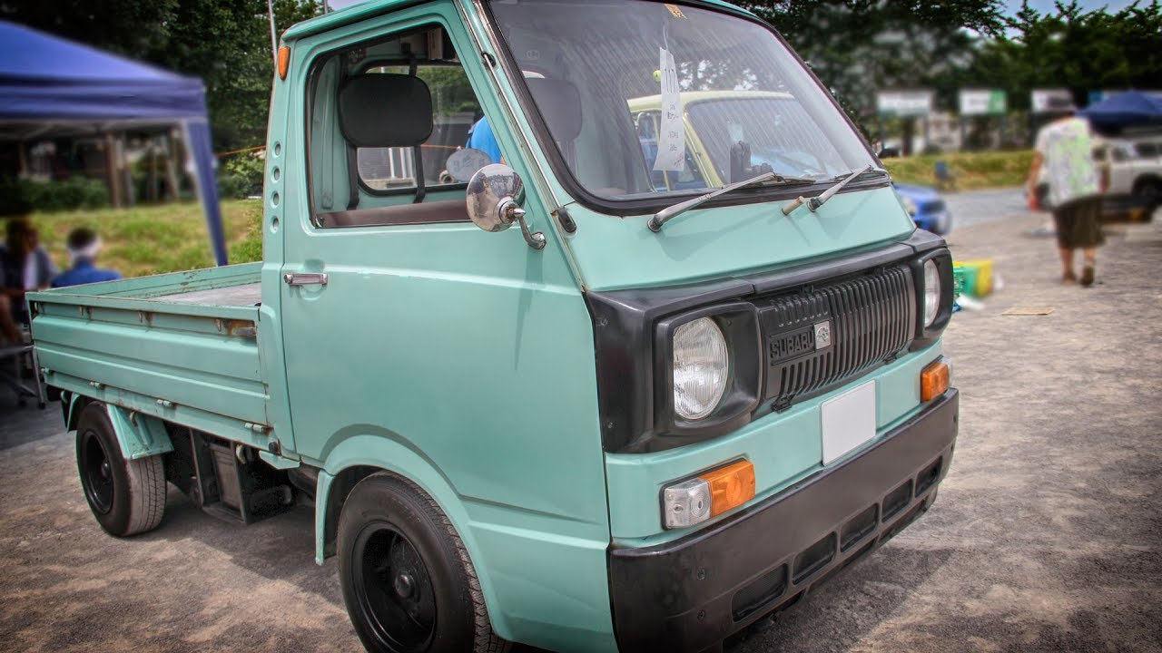 スバル 剛力サンバー 360cc 1973 - YouTube