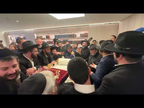 איך זוכים לישועה ברגע קל • הגאון הינוקא בכתיבת אותיות בספר תורה