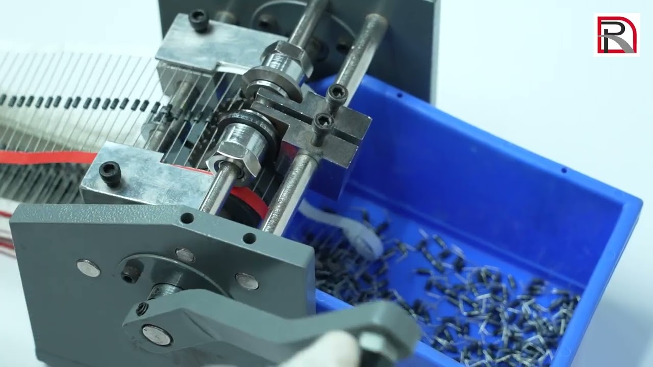 Axial Lead Cutting and Bending Machine