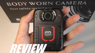 REVIEW: CammPro Wearable Body Camera, Rugged Action Camera w. IR Night Vision! screenshot 3