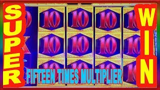 ** SUPER WIN ** COSMIC WOLF ** FIFTEEN TIMES MULTIPLIER  ** SLOT LOVER **