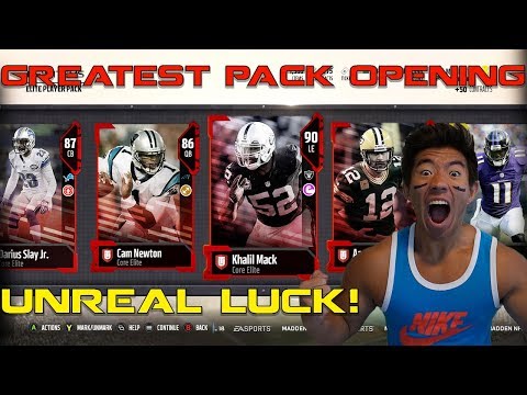 GREATEST PACK OPENING! WE PULL MACK, AROD, CAM, & MORE! MADDEN 18 ULTIMATE TEAM
