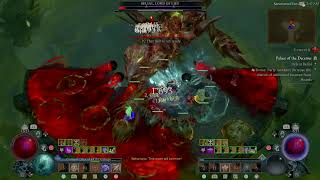Diablo 4 Belial Boss Kill on Torment II I Local coop I Couple Game I Necromancer 180