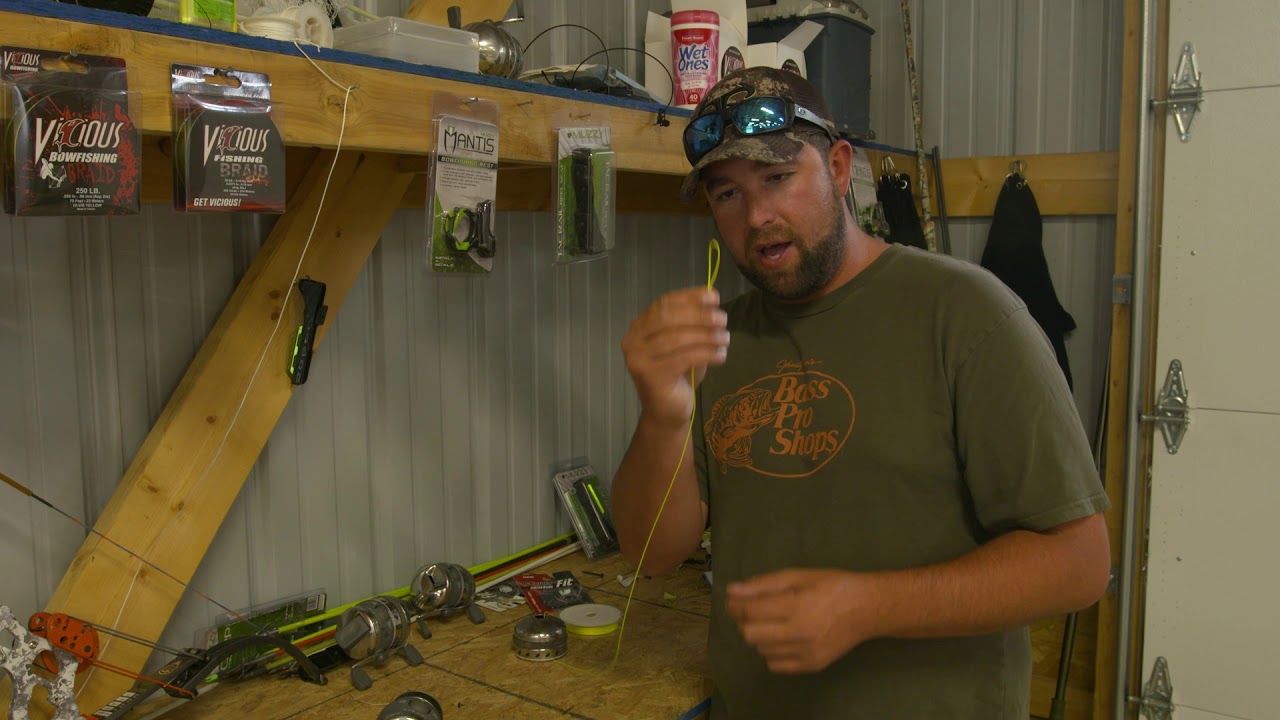 Replacing the line on your Muzzy bowfishing reel 