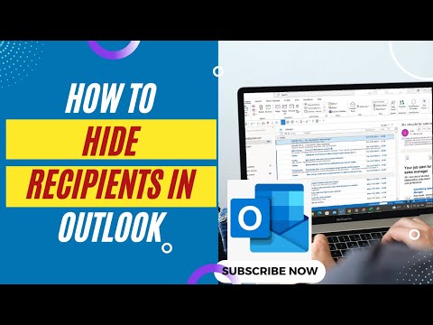 Video: Bagaimana cara menyembunyikan penerima di Outlook 365?