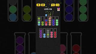 Full Ball Sort - Color Puzzle Game - Level 516 - Walkthrough SOLVED by RobotPlayer AI!!! Update