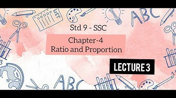 Ratio and Proportion 9th SSC Lecture No 03