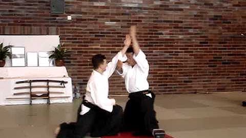 Shishiya sensei - Suwariwaza shomen uchi shihonage omote