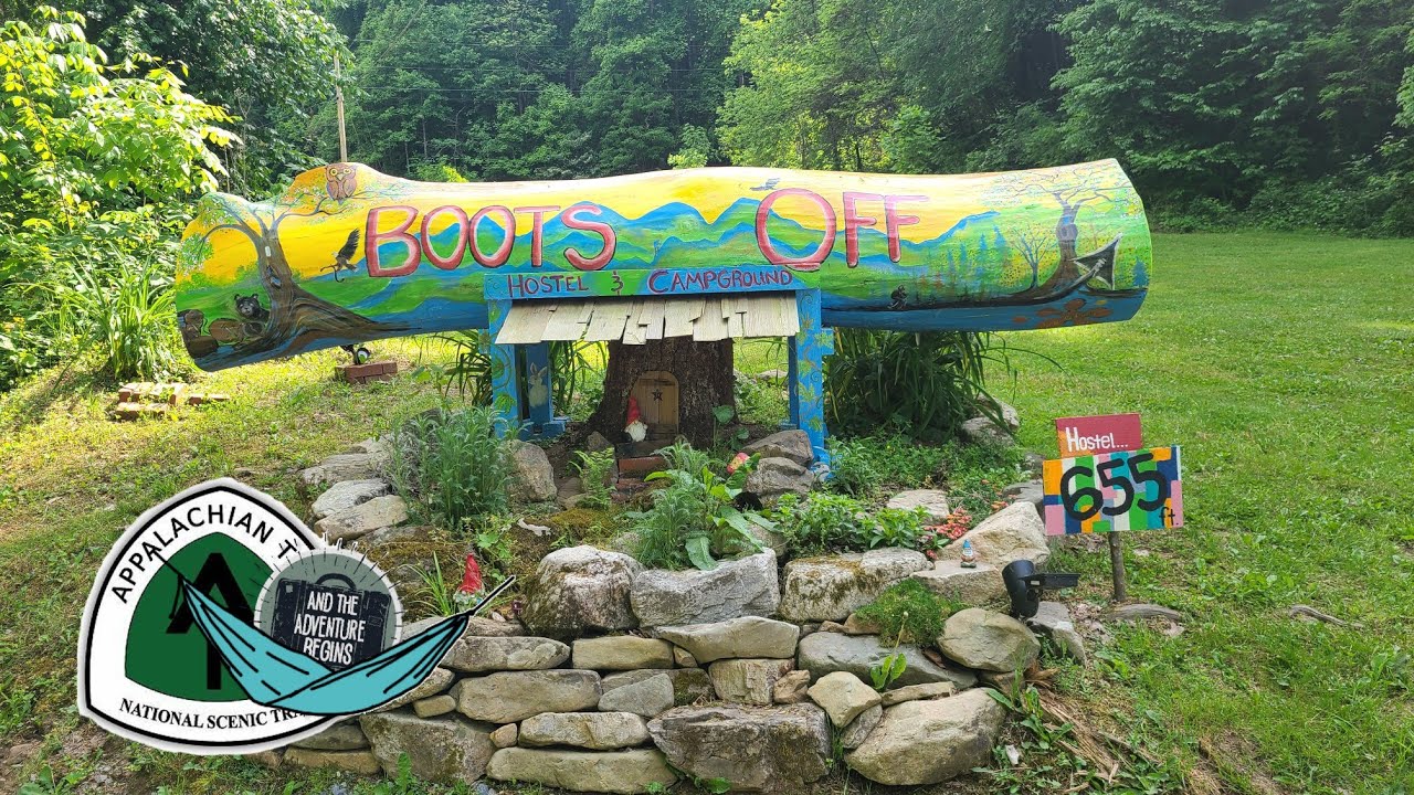 Day 52 Appalachian Trail Thru Hike Boots Off Hostel YouTube