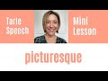 How to Pronounce 🏞 PICTURESQUE 🏞 #SHORTS Quick English Pronunciation Mini Lesson