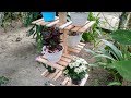 Wooden Plants Stand Ideas | DIY Garden