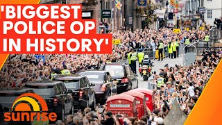 'Biggest police operation in history' Former Royal Protection Officer reveals plan | Sunrise