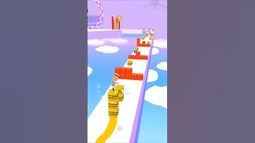 Cube Surfer Gameplay Video Part  1 #shorts #cartoon