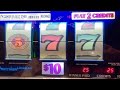 High Limit Old School Slot Machine Play Special Featuring 5x Pay!