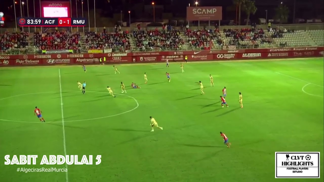 SABIT ABDULAI I HIGHLIGHTS I REAL MURCIA C F  I 2024 I